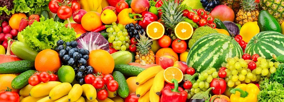 Frutas e vegetais frescos produzidos no Egito